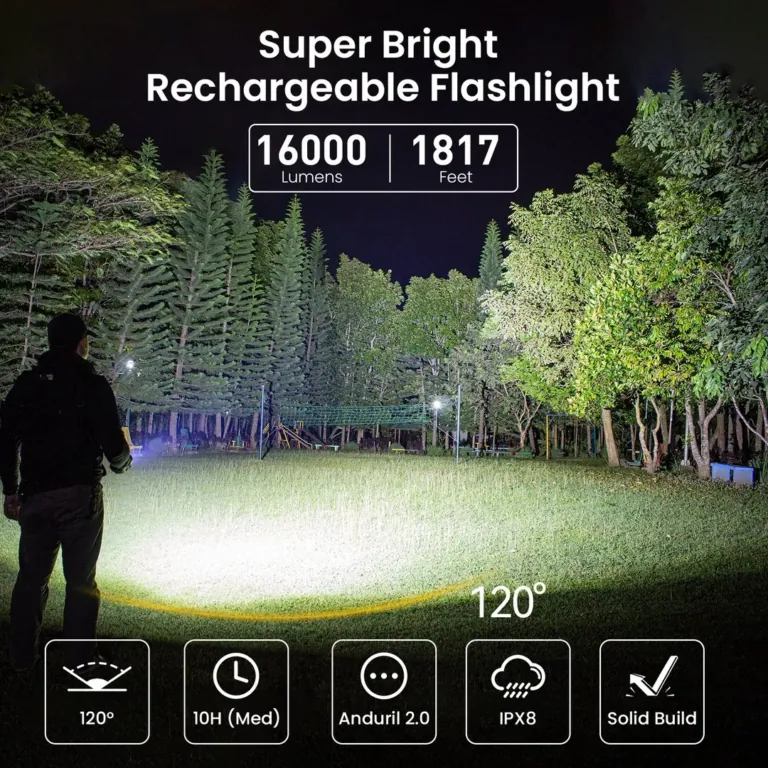 A Sofirn Q8 Plus zseblámpa 16 000 lumennel hozza a nappalt 3