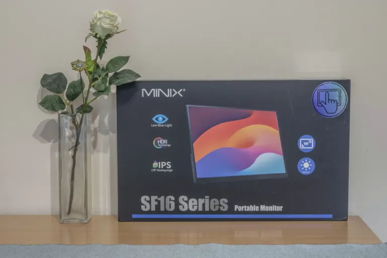 MINIX SF16T hordozható monitor teszt 2