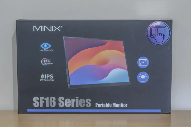 MINIX SF16T hordozható monitor teszt 3