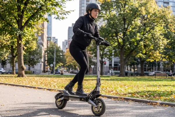 A jövő gurulása adott az iScooter V5 Pro e-rollerrel 1