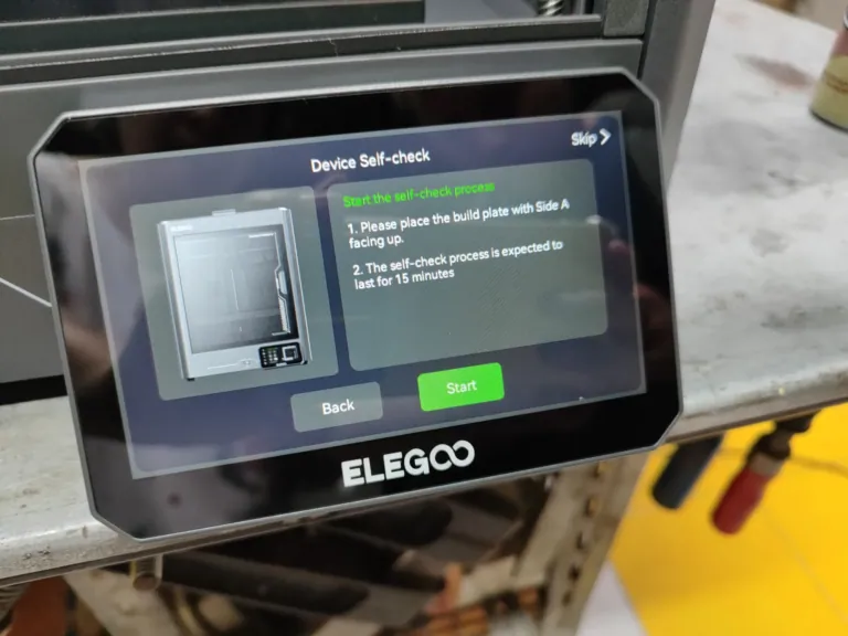 Elegoo Centauri Carbon 2 Combo 3D nyomtató teszt 51