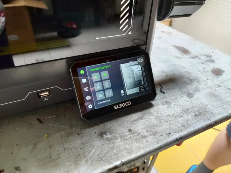 Elegoo Centauri Carbon 2 Combo 3D nyomtató teszt 43