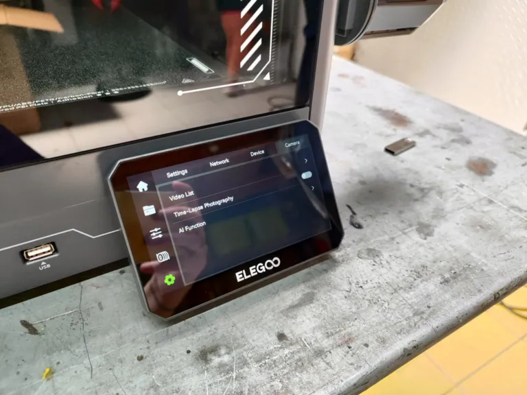 Elegoo Centauri Carbon 2 Combo 3D nyomtató teszt 46