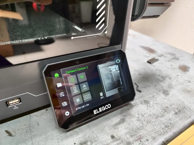 Elegoo Centauri Carbon 2 Combo 3D nyomtató teszt 50