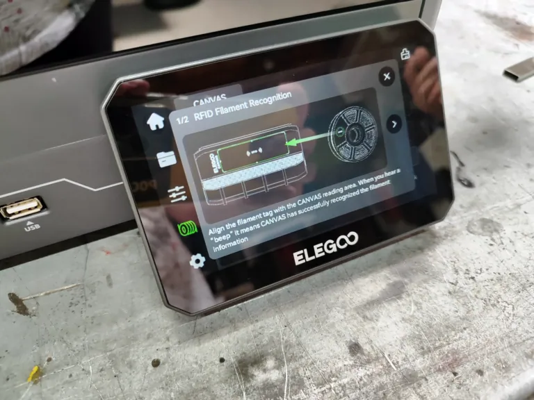 Elegoo Centauri Carbon 2 Combo 3D nyomtató teszt 42