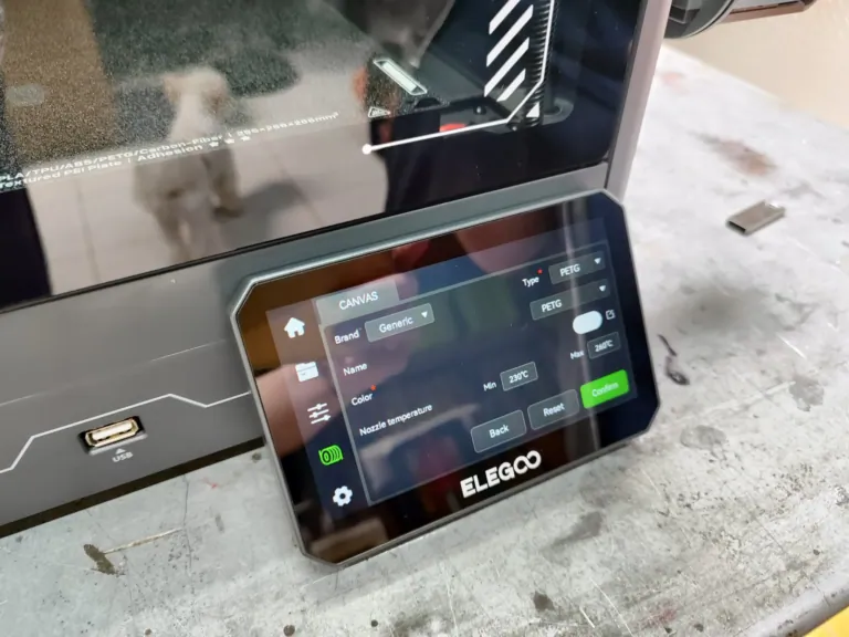 Elegoo Centauri Carbon 2 Combo 3D nyomtató teszt 40