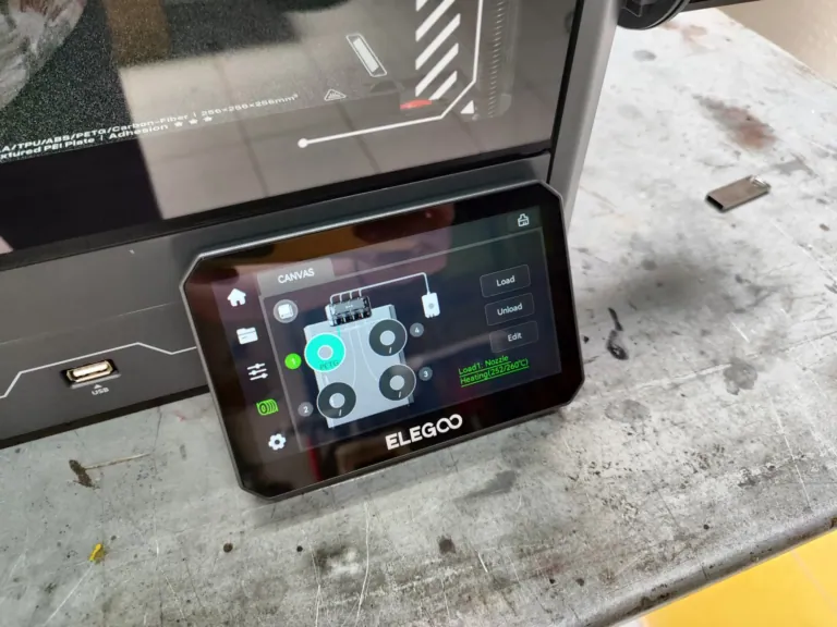 Elegoo Centauri Carbon 2 Combo 3D nyomtató teszt 38