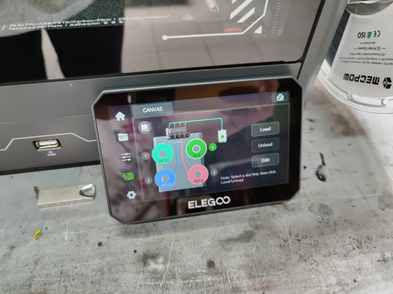 Elegoo Centauri Carbon 2 Combo 3D nyomtató teszt 37