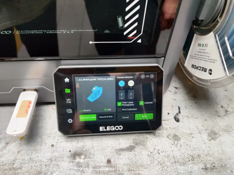 Elegoo Centauri Carbon 2 Combo 3D nyomtató teszt 36