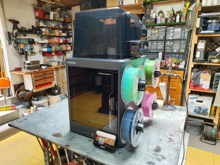 Elegoo Centauri Carbon 2 Combo 3D nyomtató teszt 28