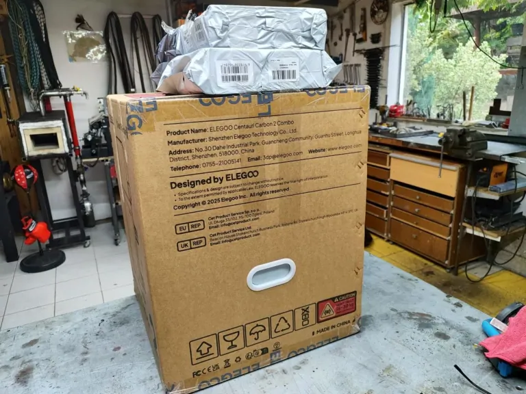 Elegoo Centauri Carbon 2 Combo 3D nyomtató teszt 3