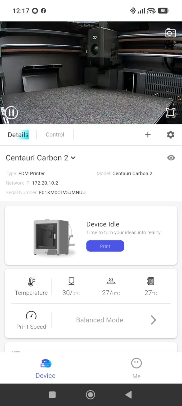 Elegoo Centauri Carbon 2 Combo 3D nyomtató teszt 56