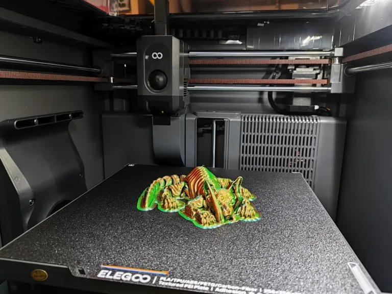Elegoo Centauri Carbon 2 Combo 3D nyomtató teszt 80