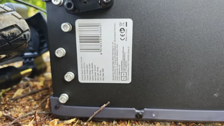 Ausom K20 Pro egymotoros elektromos roller teszt 29