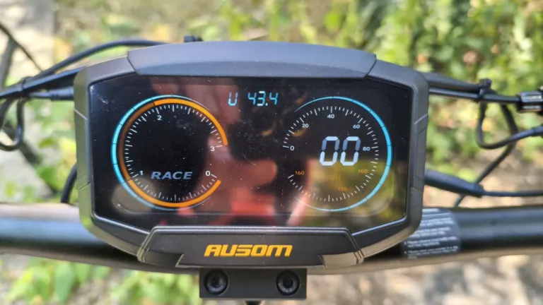 Ausom K20 Pro egymotoros elektromos roller teszt 37