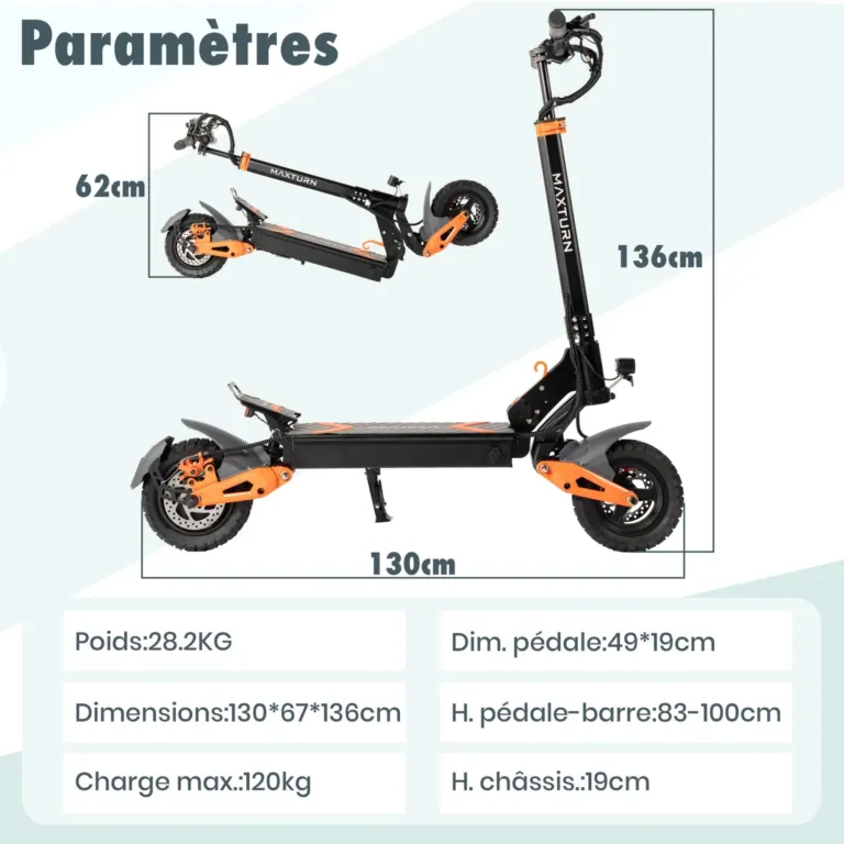 A MAXTURN X1 elektromos roller átírja a közlekedést 6