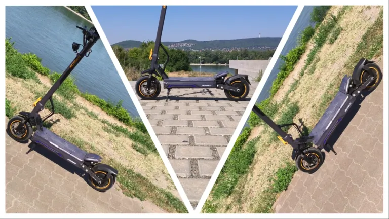 Ausom K20 Pro egymotoros elektromos roller teszt 42