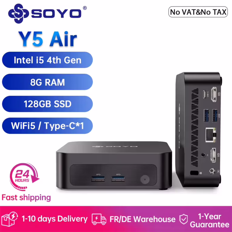 SOYO Y5 Air mini PC: végre hallod a saját gondolataidat 2