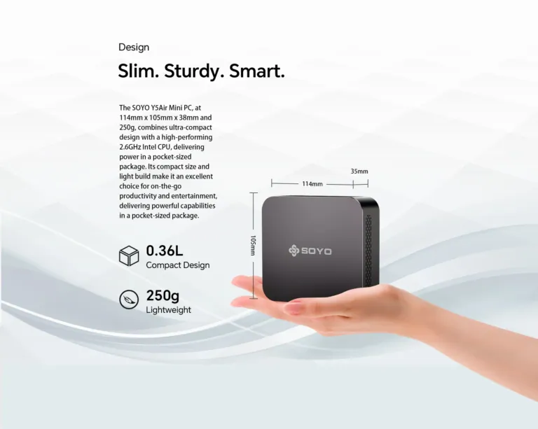 SOYO Y5 Air mini PC: végre hallod a saját gondolataidat 11