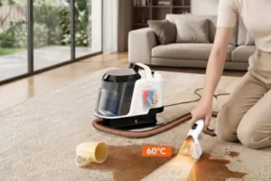 Profi kárpittisztítás otthon az Uwant Y100 gőztisztítóval