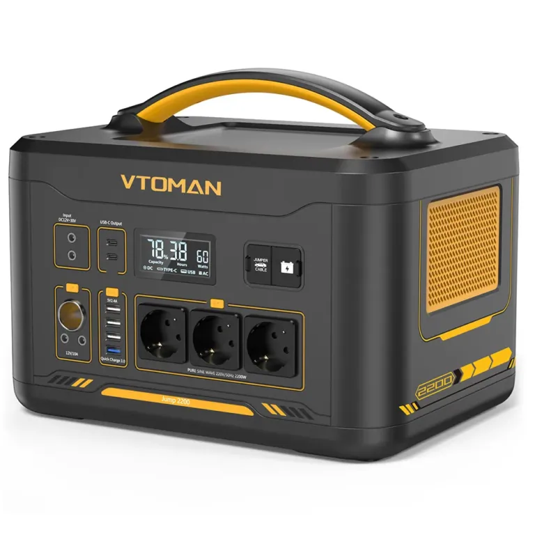 VTOMAN Jump 2200: 10 éves aksi és a 4400 W-os csúcs 2