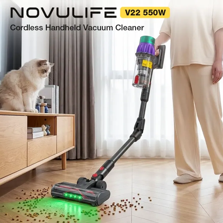 50 000 Pa tiszta erővel itt az új NovuLife V22 porszívó 4