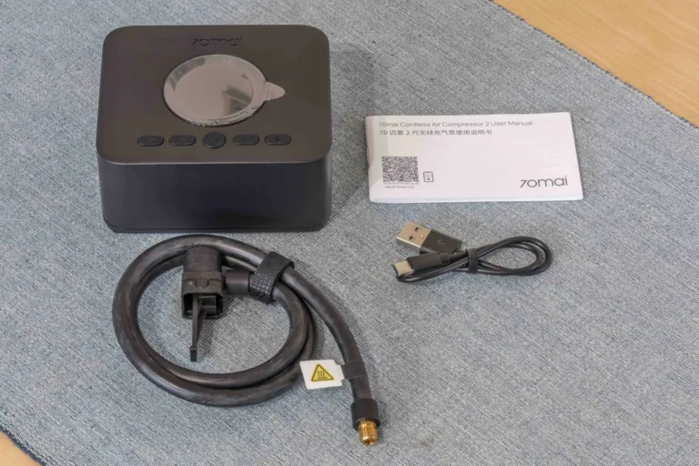 70mai TP07 elektromos pumpa teszt 3