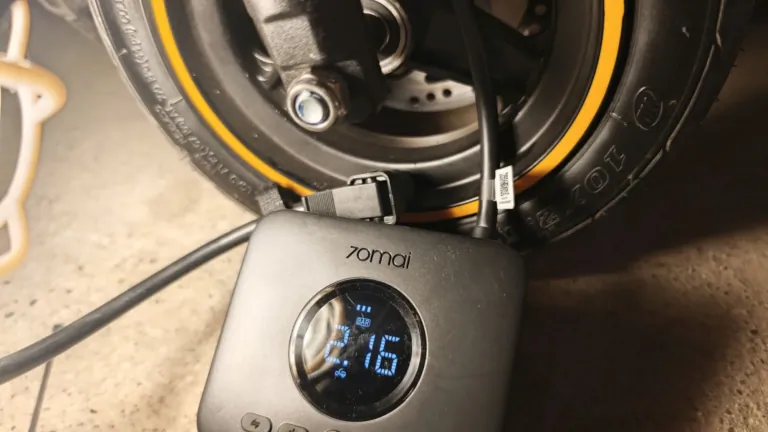 70mai TP07 elektromos pumpa teszt 18