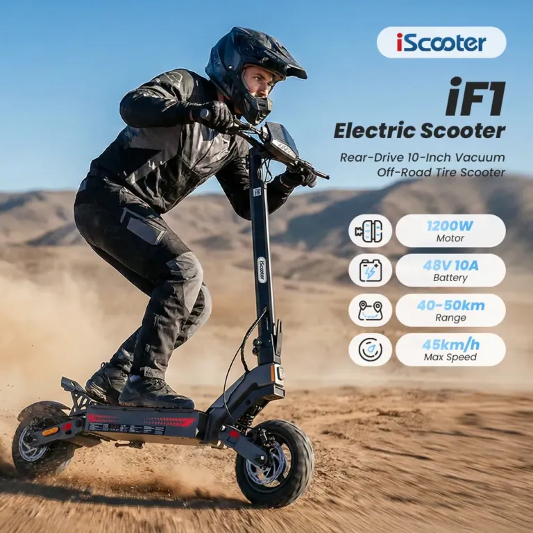 iScooter iF1 elektromos roller mindennapi guruláshoz 7