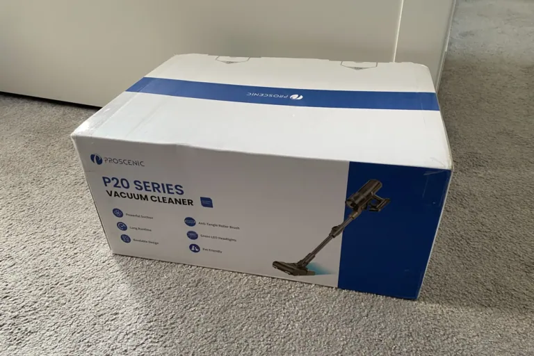 Proscenic P20 OnePass állóporszívó teszt 12