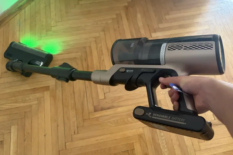 Proscenic P20 OnePass állóporszívó teszt 15