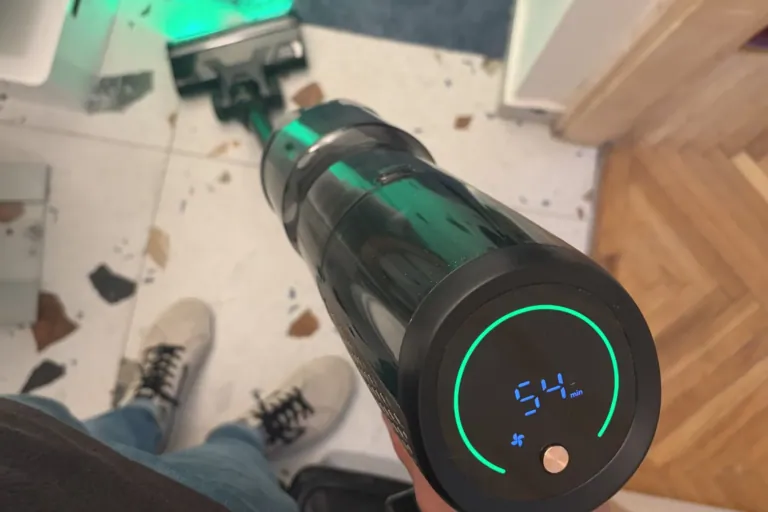 Proscenic P20 OnePass állóporszívó teszt 20