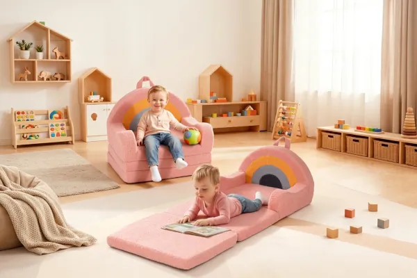 Kuckózás kimaxolva: itt a cuki kihajtható gyerekfotel 1