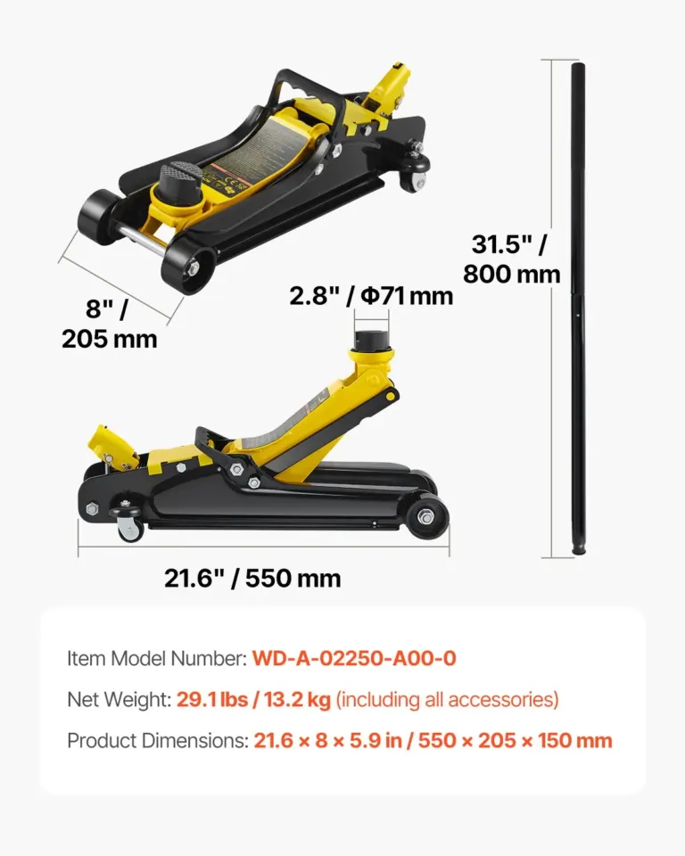 A SucceBuy S385 hidraulikus emelővel simaügy a kerékcsere 13