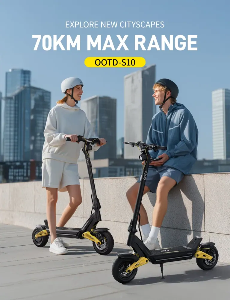 Az OOTD S10 elektromos rollernél erőből nincs hiány 2