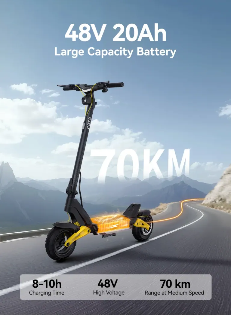 Az OOTD S10 elektromos rollernél erőből nincs hiány 16