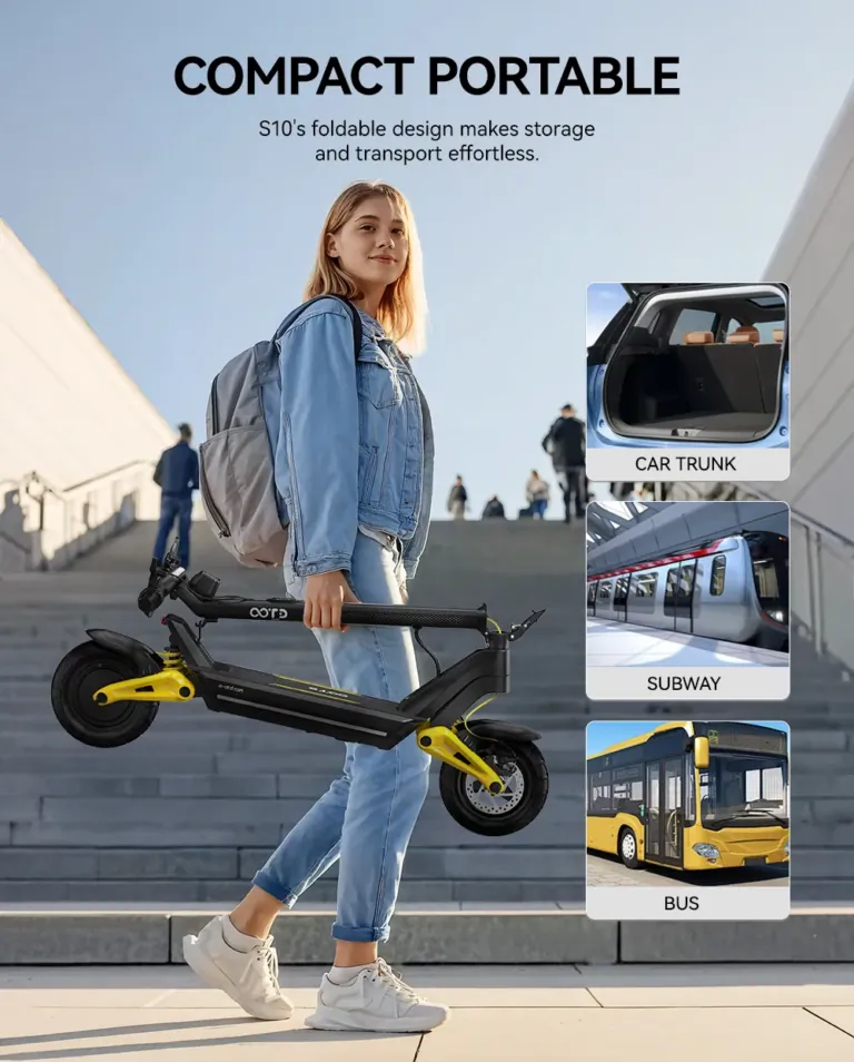 Az OOTD S10 elektromos rollernél erőből nincs hiány 20
