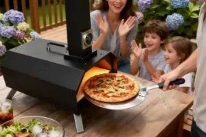 Sör behűtve, Karinear pizzasütő befűtve