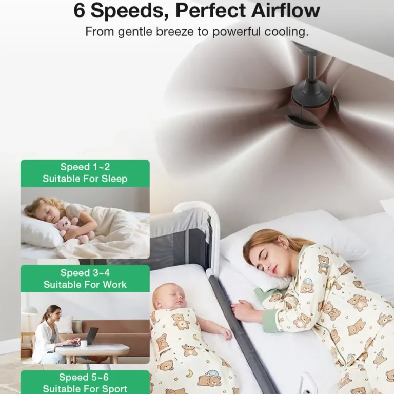 BlitzWill BW-CFL3B mennyezeti ventilátor, a csendes hűsítő 6