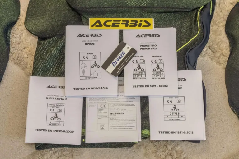 Acerbis X-Fit Future testpáncél teszt 4