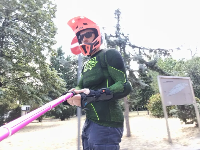 Acerbis X-Fit Future testpáncél teszt 19
