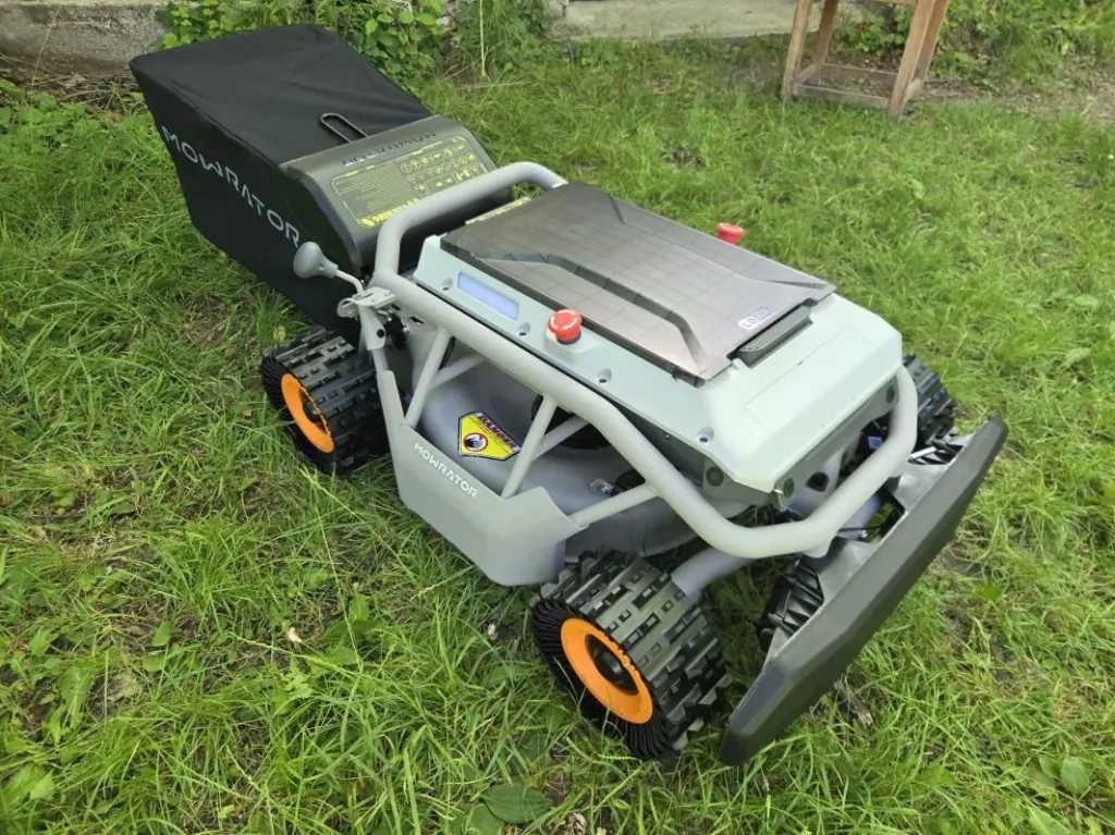 Mowrator S1 távirányítós fűnyíró teszt 1