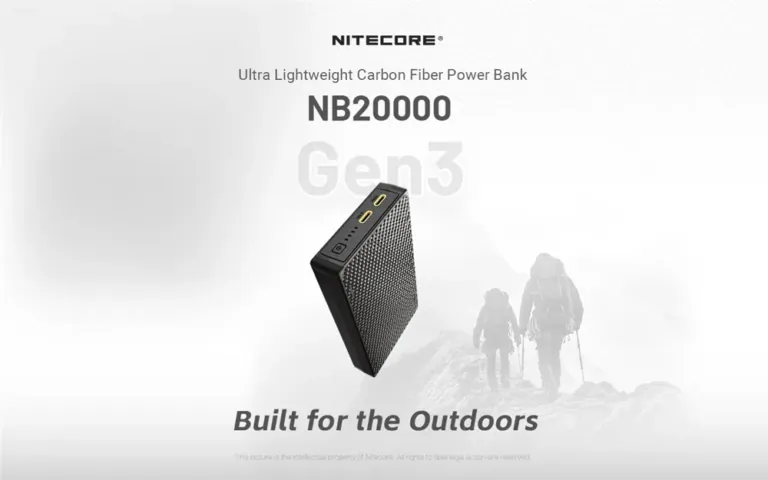 NITECORE NB20000 Gen 3: a túlélőtúrák energiaforrása 10