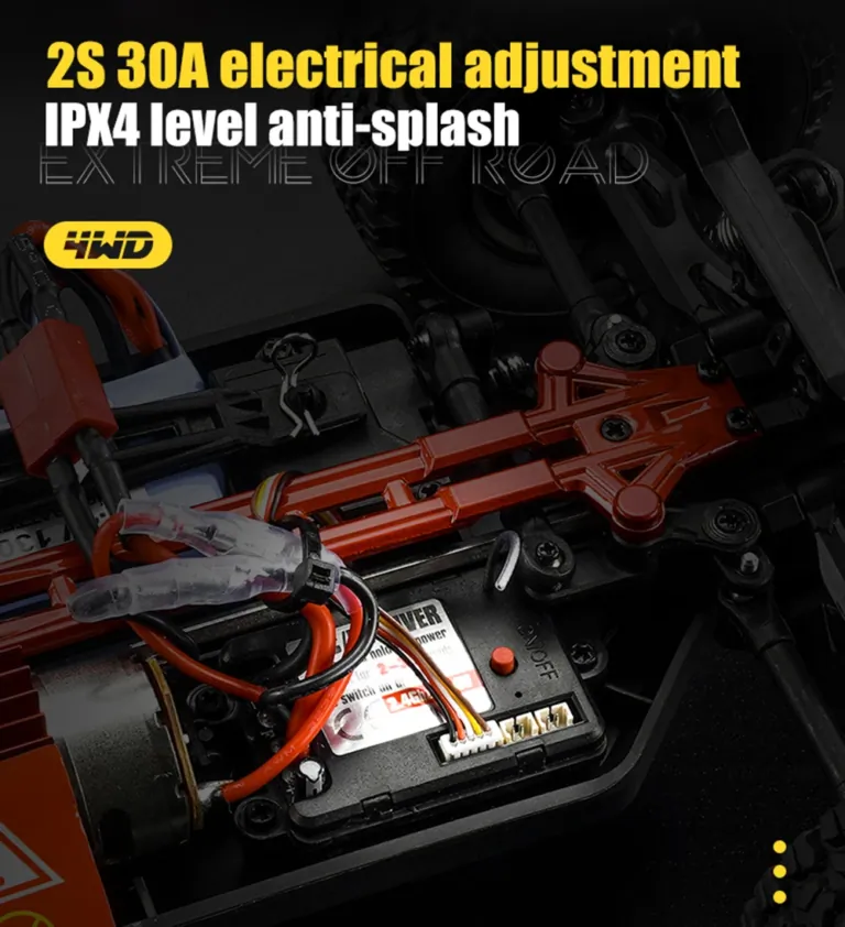 Itt a Wltoys SCY-16106 RC autó: 38 km/h tiszta téboly 6
