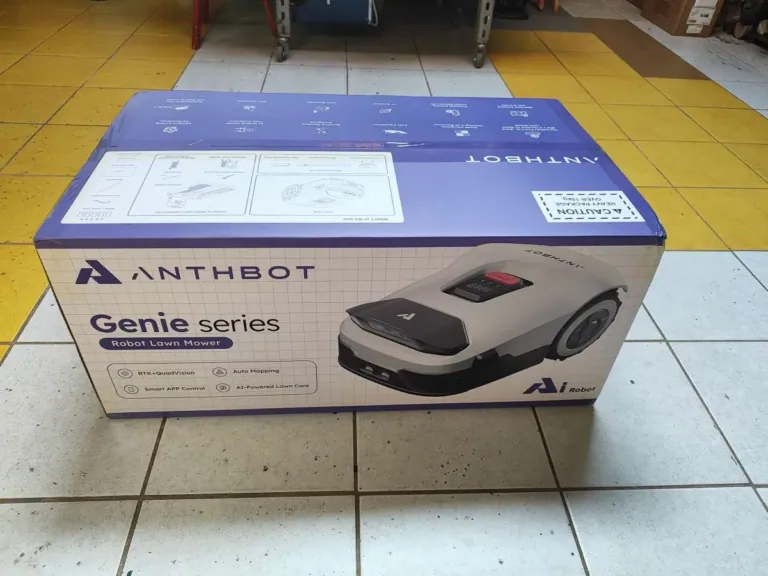 ANTHBOT Genie 800 robotfűnyíró teszt 2