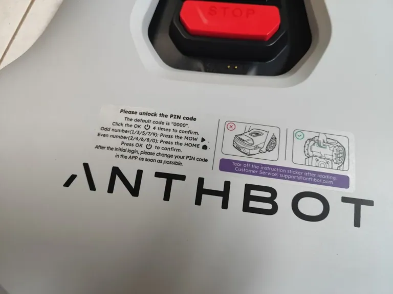 ANTHBOT Genie 800 robotfűnyíró teszt 13