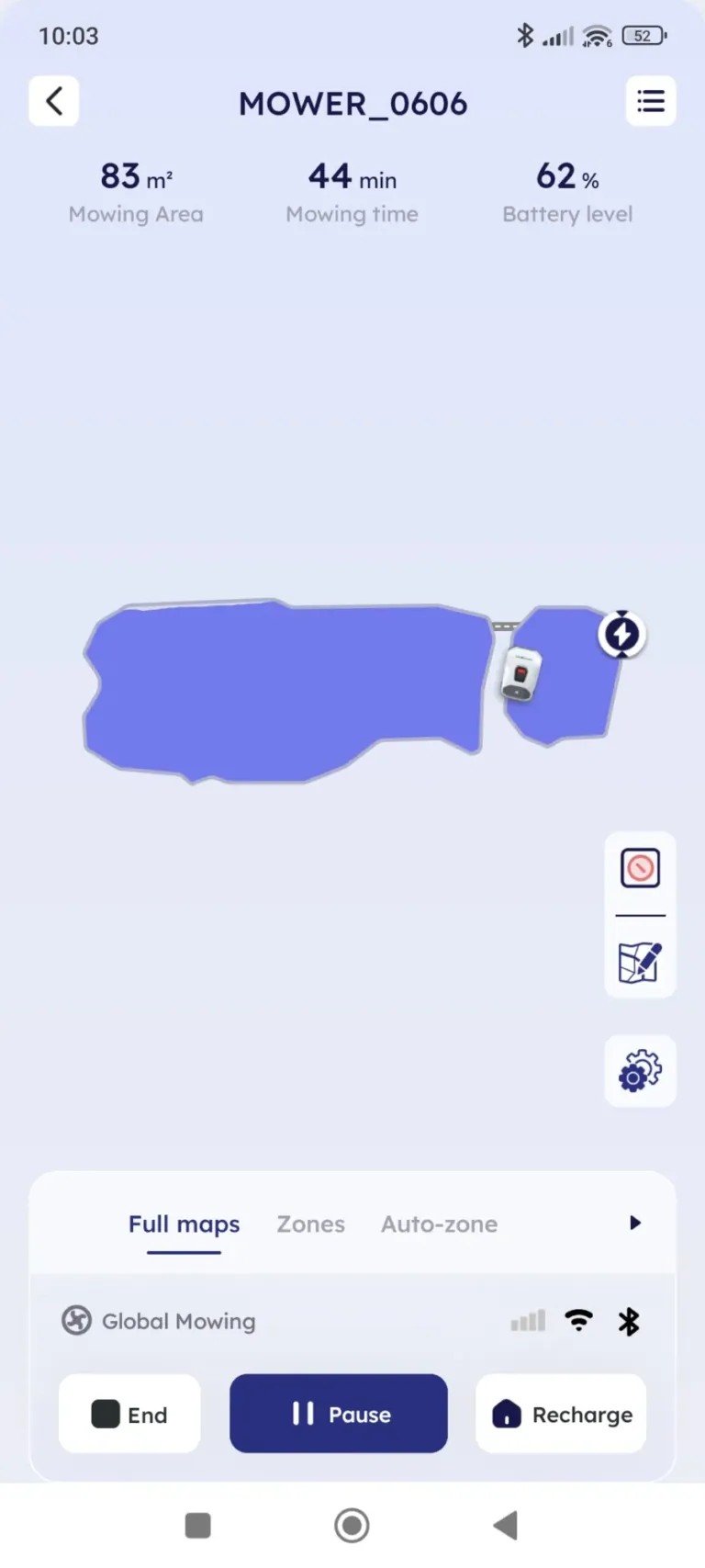ANTHBOT Genie 800 robotfűnyíró teszt 46
