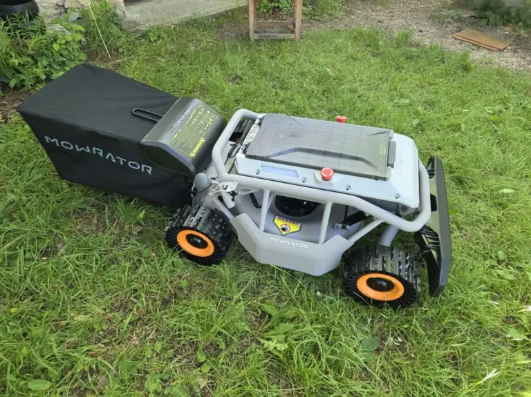 Mowrator S1 távirányítós fűnyíró teszt 14