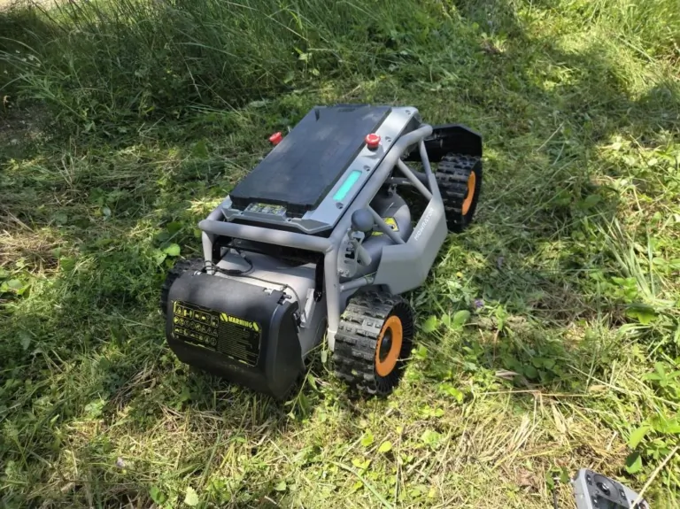 Mowrator S1 távirányítós fűnyíró teszt 25