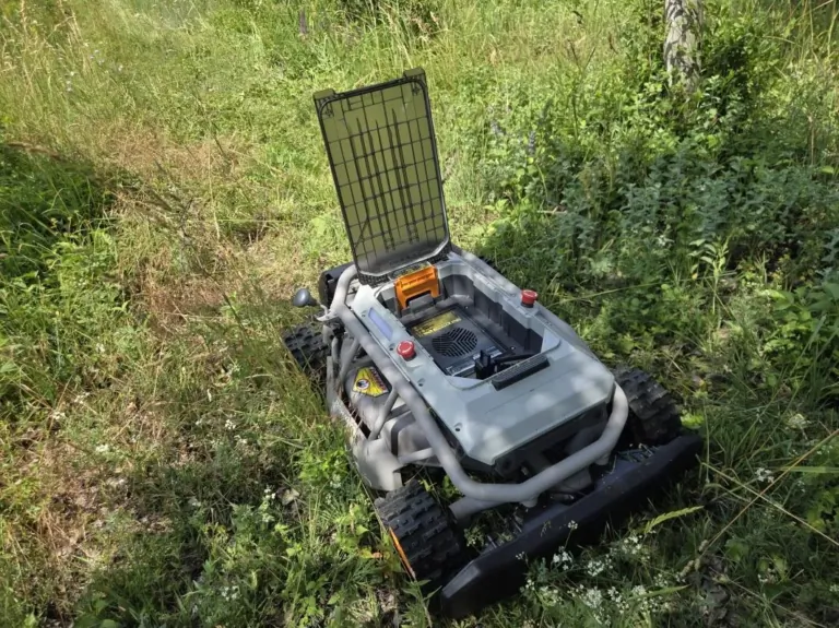 Mowrator S1 távirányítós fűnyíró teszt 26